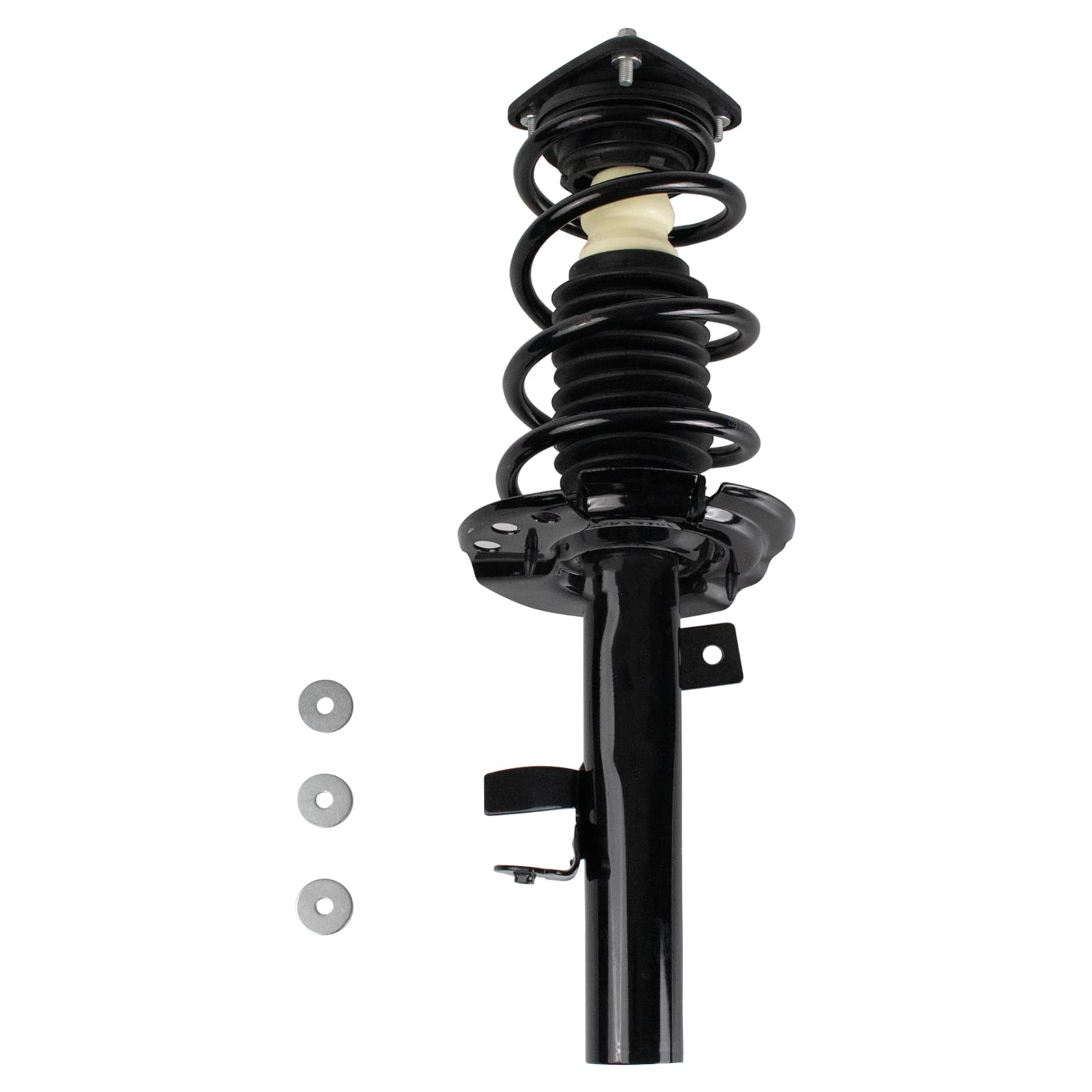Trq Front Left Complete Strut & Coil Spring Assembly Drivers Side Compatible With 2013-2018 Ford Focus
