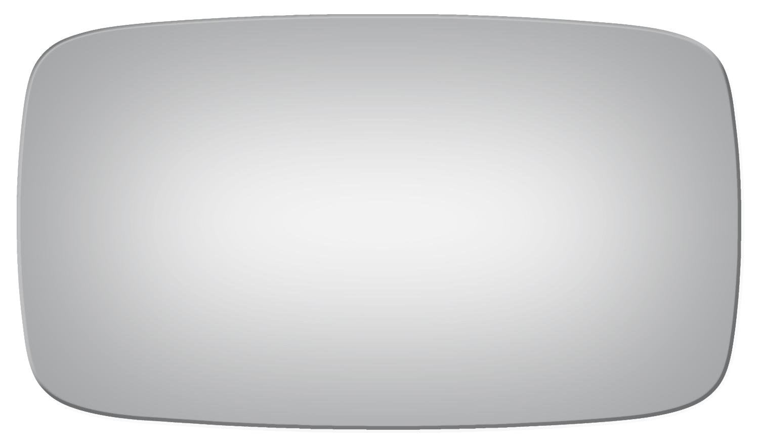 Convex Passenger Side Mirror Replacement Glass For 1987-1991 Porsche 928