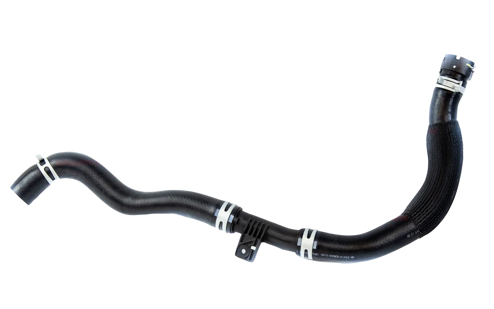 BIG TIGER PARTS Upper Radiator Hose 25414-D3500 for Hyundai Tucson 16-21, Reinforced Rubber, Black