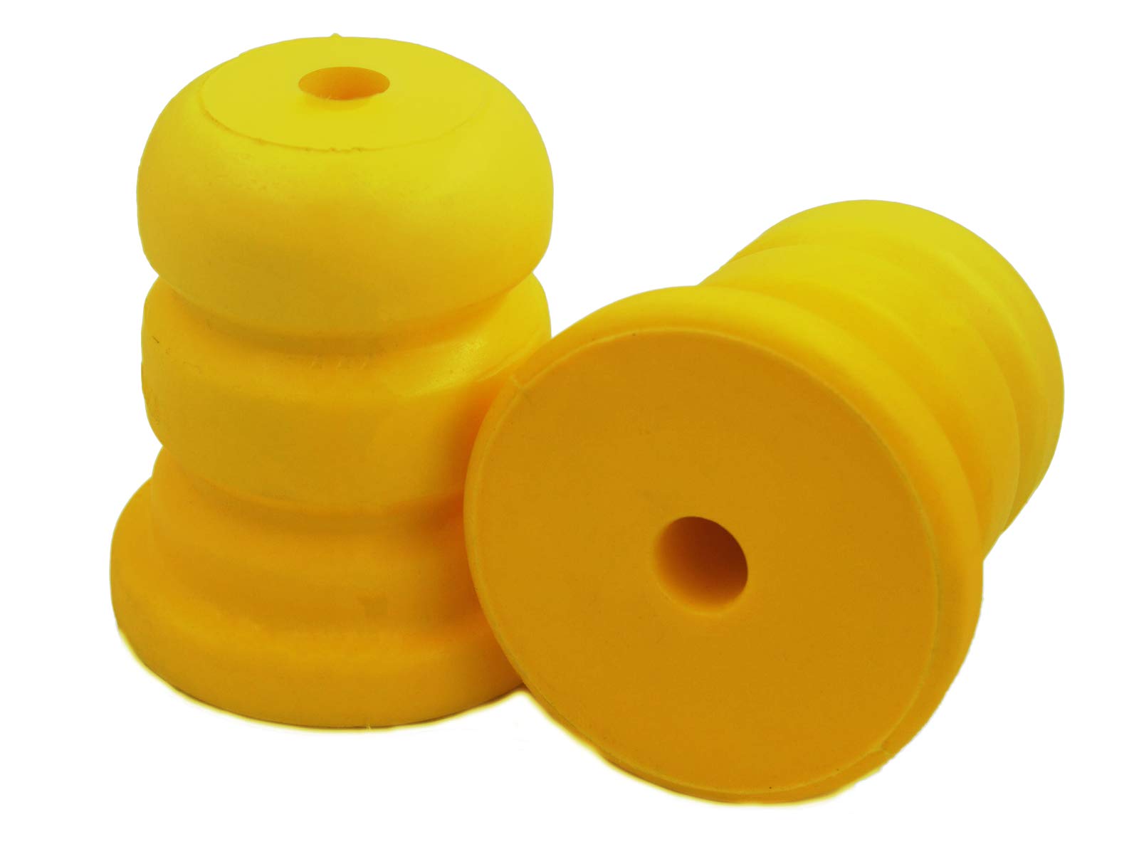 Autoacc Rear Bump Stops Axle Bumper Compatible with Chevy Tahoe Suburban Yukon 2000-2020, Avalanche 2002-2013, Escalade 2002-202