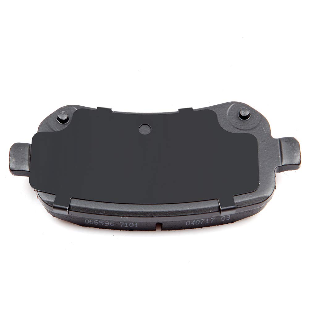 Cciyu D1273 D1326 Front Rear Ceramic Brake Pads Kits 8Pcs Fit For 08-12 For Chrysler Town & Country,08-12 For Dodge Grand Carava