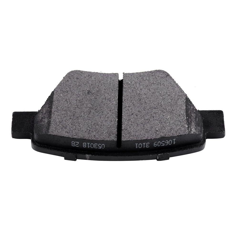 Cciyu D1456 Rear Semi-Metallic Disc Brake Pads Kit For Audi A3 A3 Quattro For Volkswagen Beetle Eos Golf Golf R Gti Jetta Passat