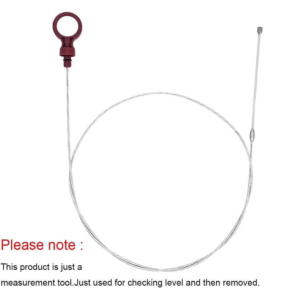 Automatic Transmission Dipstick For Chrysler Jeep Dodge - Level Tool With Directions Check Auto Trans Fluid Oil Level -Dealer #S : 8863B, 9336, 9336A, 42Rle, Nag1, 62Te 2.7 3.5 3.6 3.7 5.7 6.1 6.4