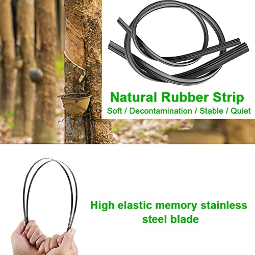 2 Wipers Factory Replacement For 2014-2018 Chevy Chevrolet Silverado Gmc Sierra Original Equipment Replacement Front Wiper Blades - 22'/22' (Set Of 2) Top Lock