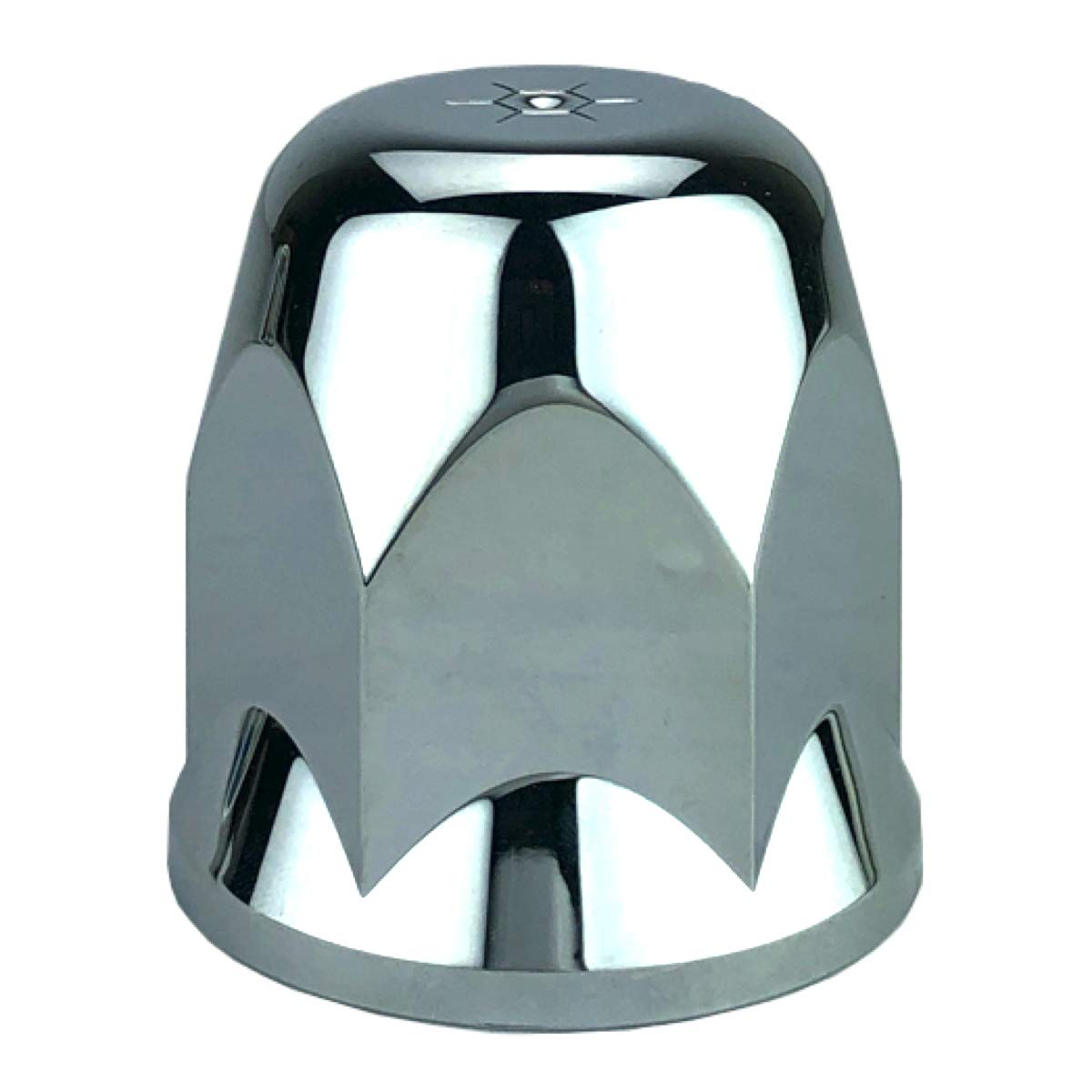 Alcoa 10 33Mm Chrome Push On Hex Lug Nut Cover With Flange, Interior Metal Clips