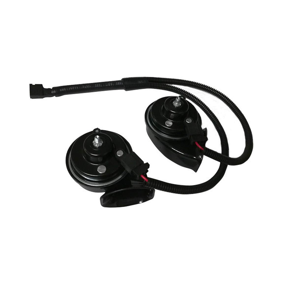 Herchr Speaker Wire Harness, 12V Car Horn 1 To 2 Speakers Adapter Connector Adaptor Plug Wiring Kit For For Toyotacar Truck Snail Horn