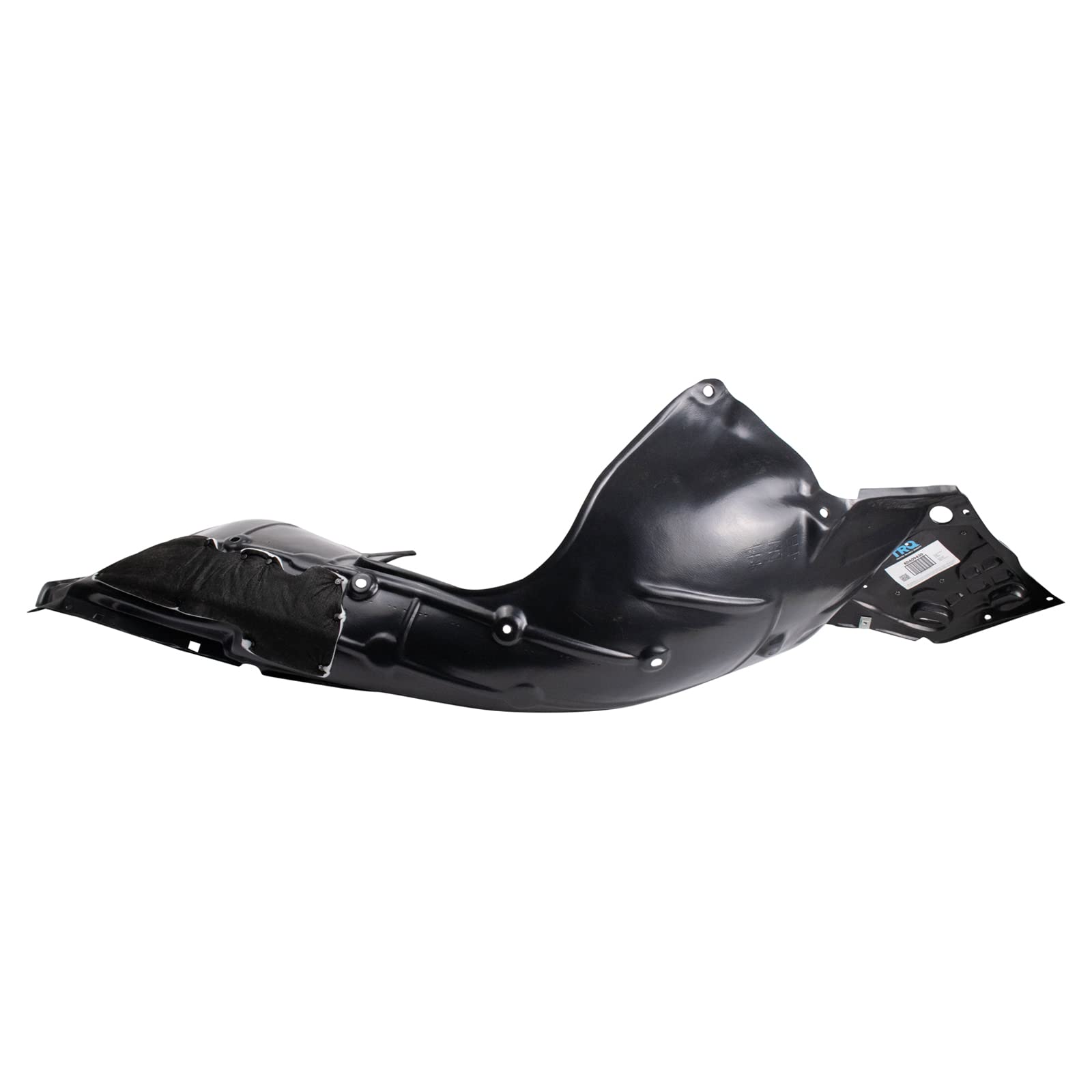 Trq Inner Fender Liner Set Compatible With 2017-2018 Honda Civic Ho1248158 Ho1249175