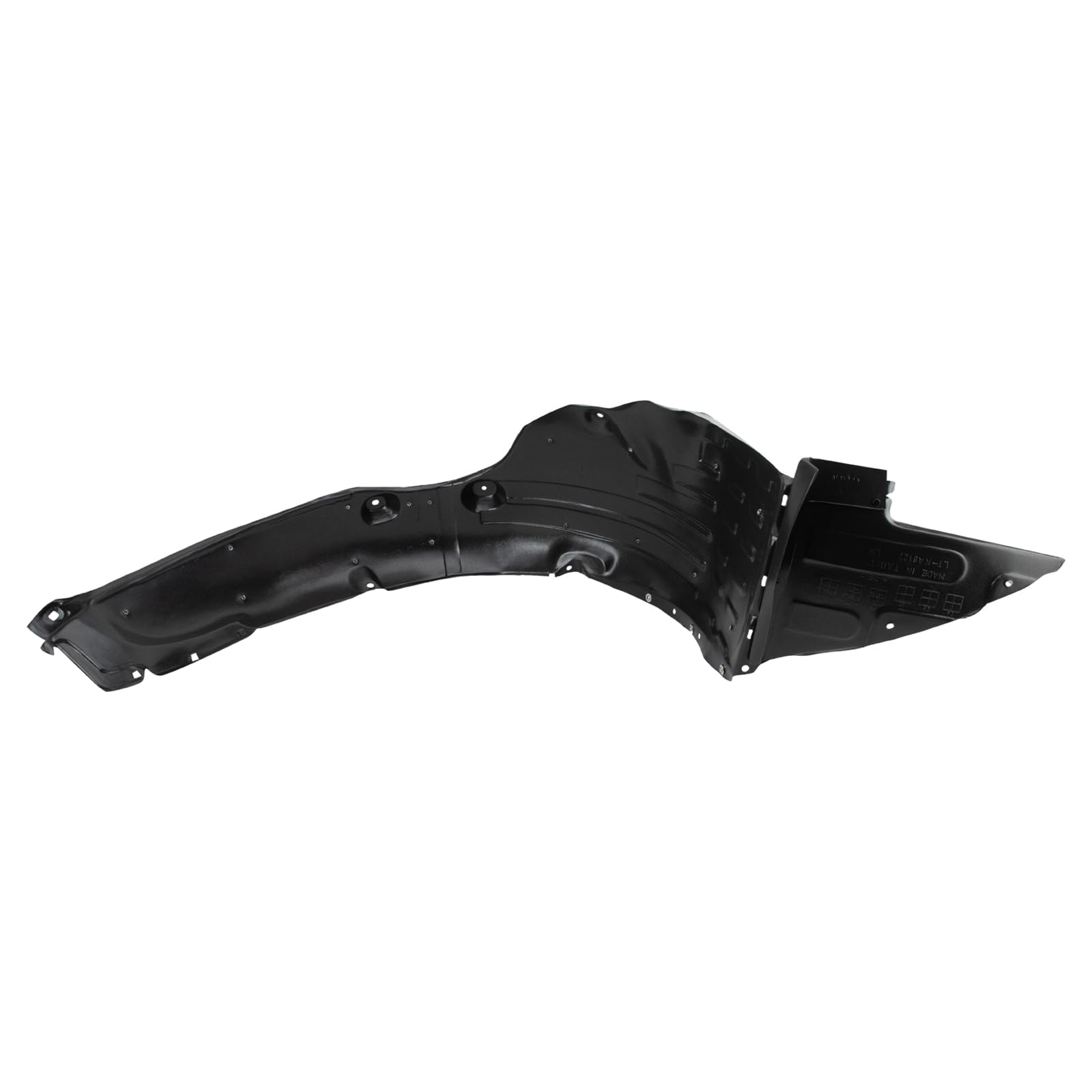 Trq Front Inner Fender Liner Set Compatible With 2014-2015 Kia Optima Ki1248131 Ki1249131