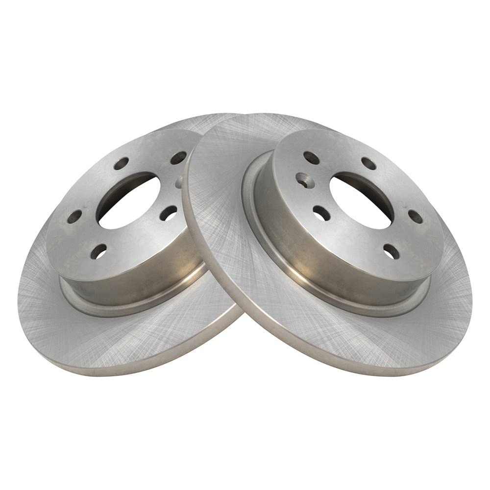 Trq Rear Brake Rotors Set Solid Compatible With 2013-2022 Buick Encore 2011-2015 Chevrolet Cruze 2016 Cruze Limited 2013-2019 So