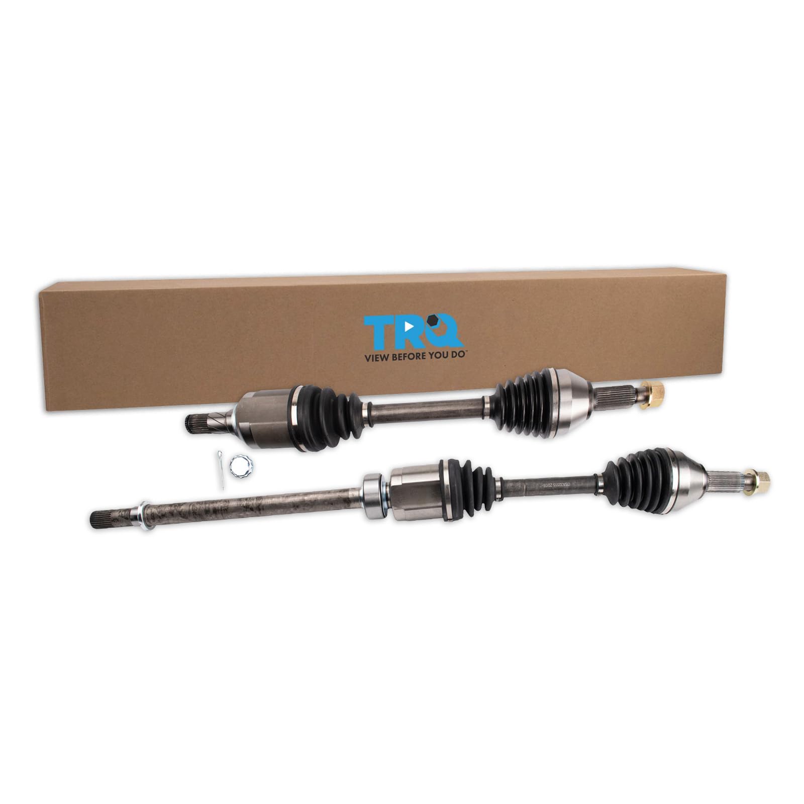 Trq Front Cv Axle Shaft Assembly Set Compatible With 2015-2018 Nissan Altima 2016-2020 Maxima