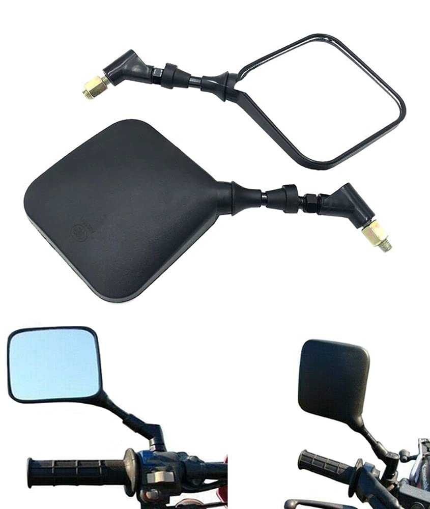 Earlyred Dual Sport Motorcycle Rearview Mirror Rear View Side Mirrors Compatible With Suzuki Dr 200 250 350 350 Drz400 Drz650 Dr650