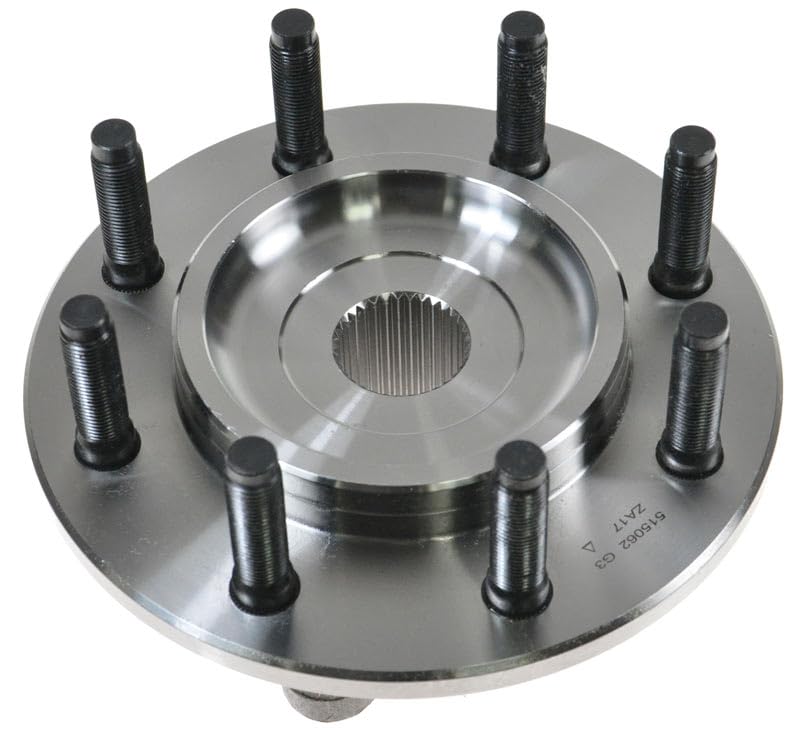 Trq Front Wheel Bearing & Hub Assembly 4Wd With Abs Sensor Compatible With 2000-2001 Dodge Ram 2500