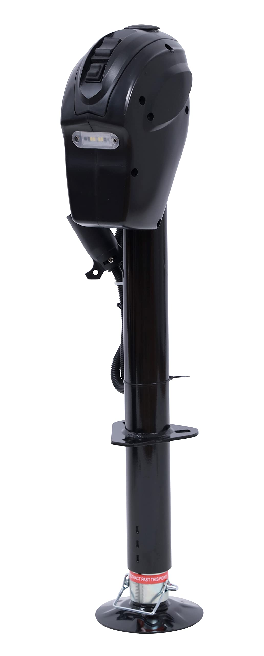 Polestar 12V Dc 3500 Lbs. Power A-Frame Electric Tongue Jack With 7 Way Plug For Rv, Travel Trailer Camper