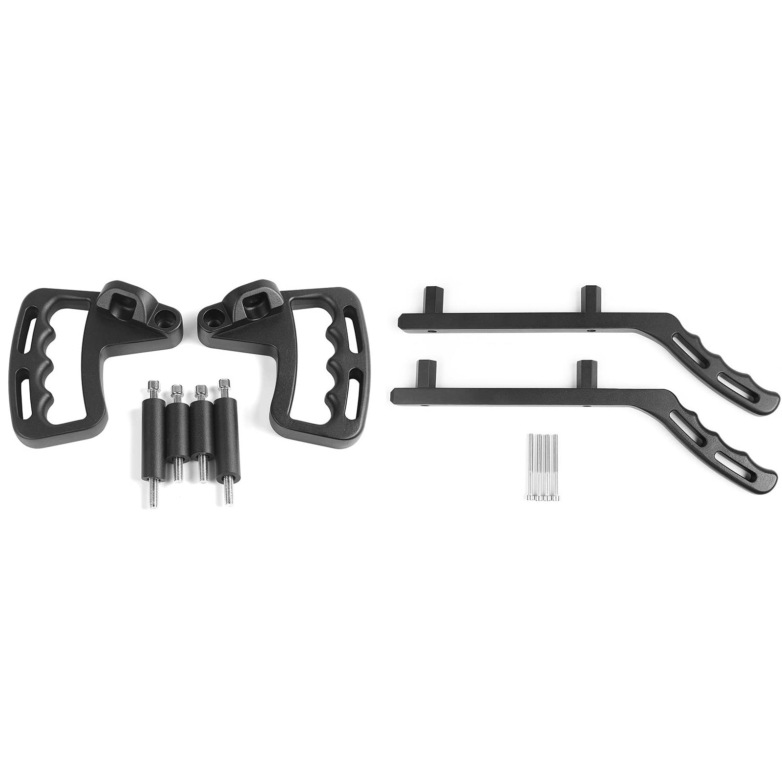 Front & Rear Aluminum Grab Handles Grip Handle Grab Bars For Jeep Wrangler Jk Jku Sports Sahara Freedom Rubicon X & Unlimited X
