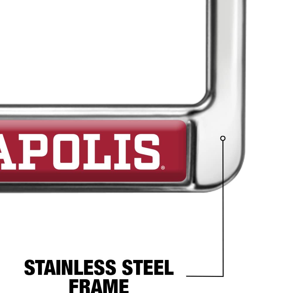 University of Indianapolis Alumni Logo Full Size Standard License Plate Metal Frame
