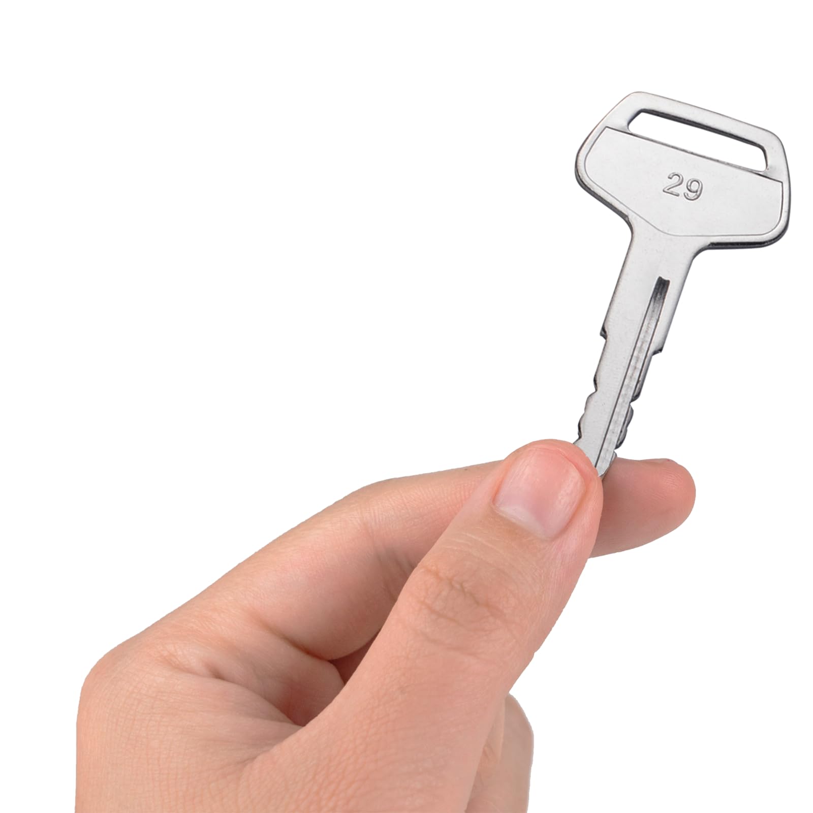 Heavy Equipment Ignition Key, 10 Pack 787 Komatsu Key, Replaces Oem Part Tr261434 Fit Excavators, Dozers, Loaders And Backhoes