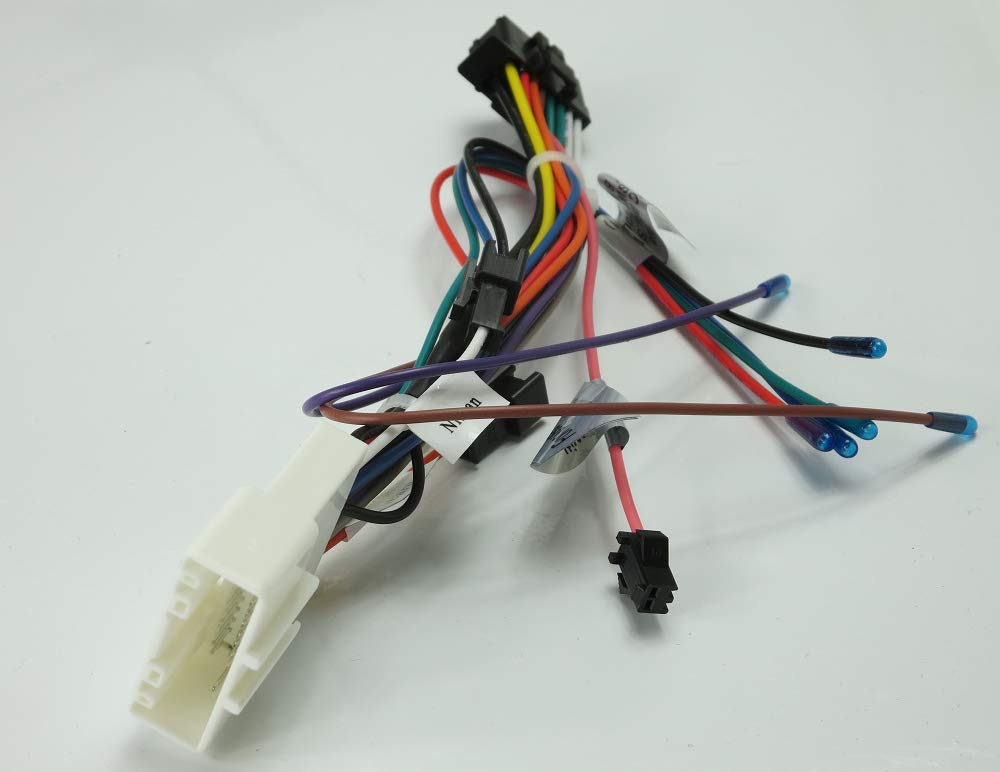 20-Pin Direct Wire Harness For Pioneer Headunits (Compatible With Subaru 2007-2015 And Nissan 2008-Up Vehicles)