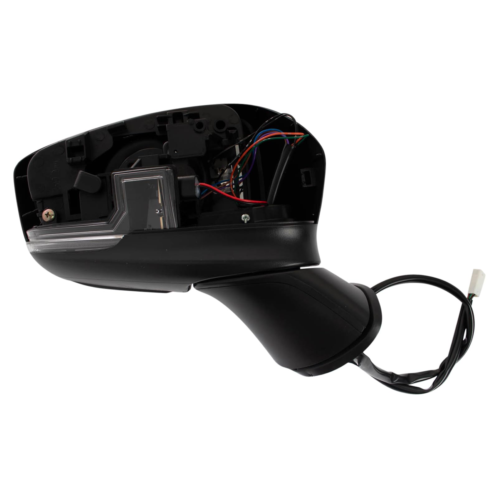 Trq Right Mirror With Heat Without Memory Without Blind Spot Indicator Passenger Side Compatible With 2017-2020 Mazda 6 Ma132121