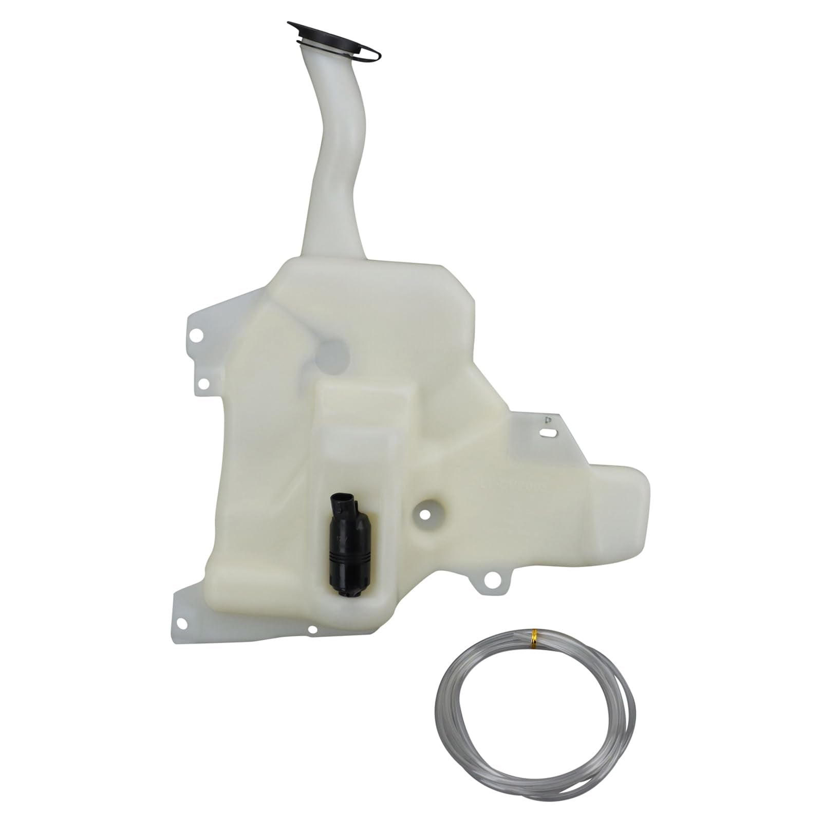 Trq Windshield Washer Reservoir Compatible With 1995-1999 Chevrolet Cavalier Pontiac Sunfire Gm1288140