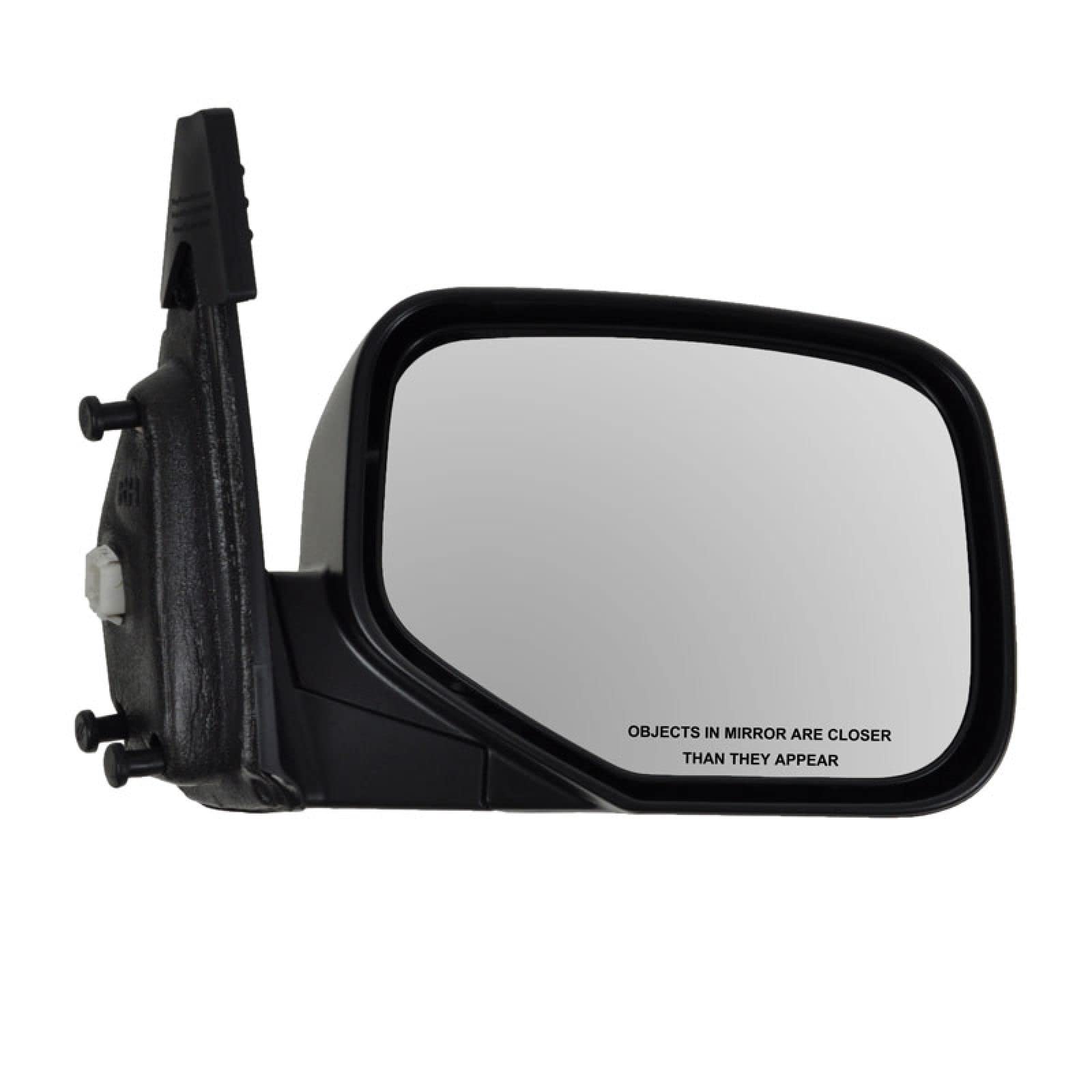 Trq Right Mirror Without Heat With Textured Cover Passenger Side Compatible With 2006-2014 Honda Ridgeline Ho1321247