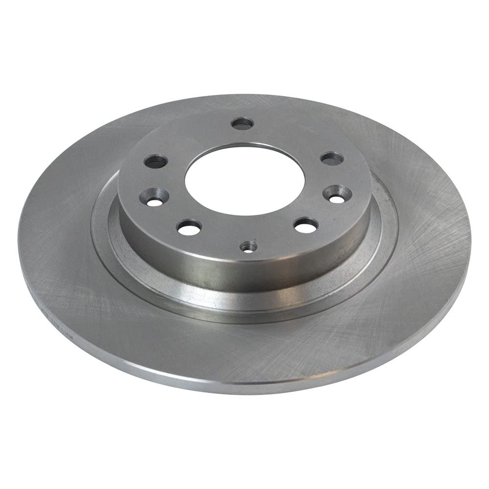 Trq Rear Brake Rotors Set Solid Compatible With 2006-2012 Ford Fusion 2007-2012 Lincoln Mkz 2006 Zephyr 2003-2013 Mazda 6 2006-2