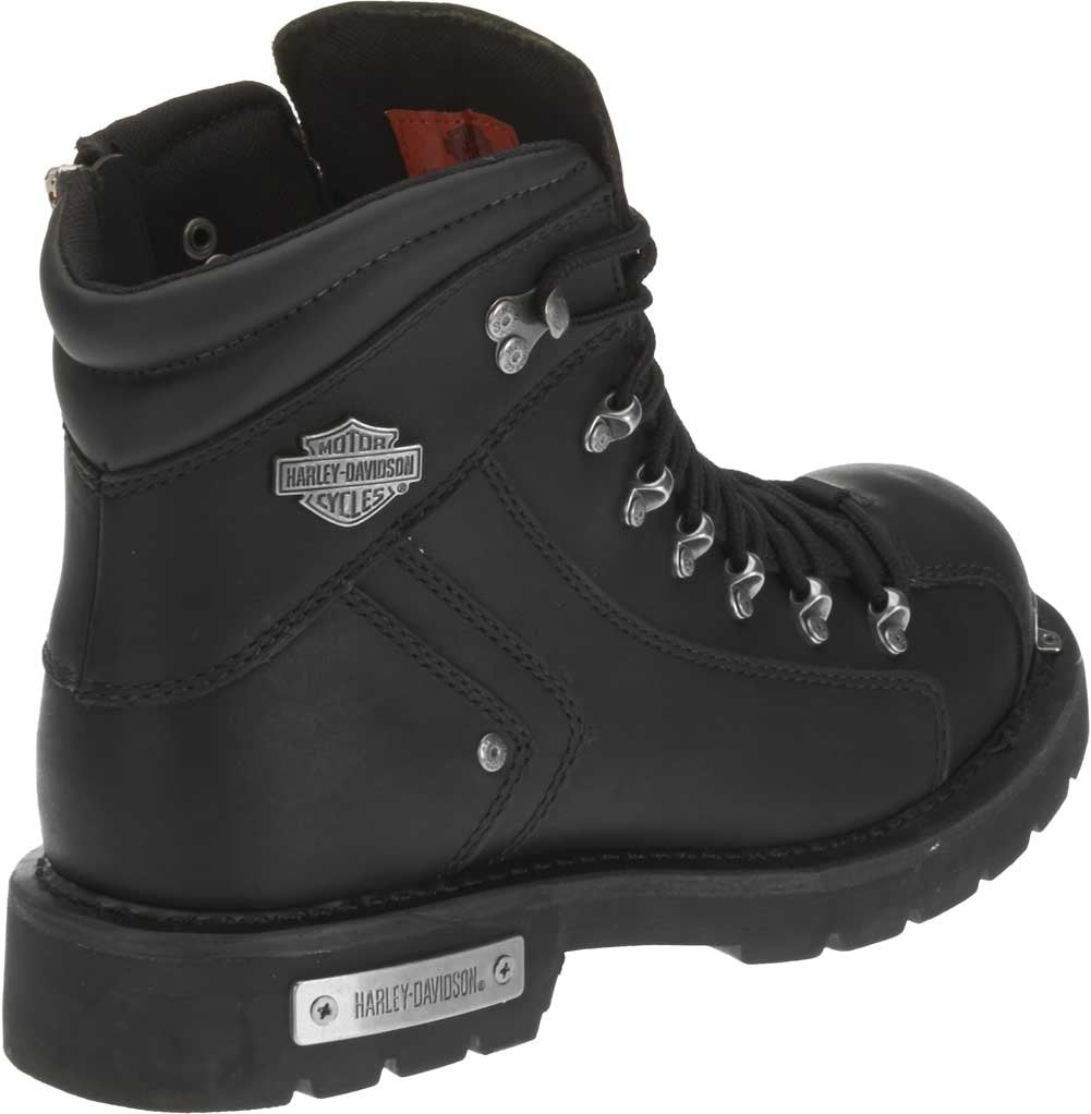 Harley-Davidson Footwear Men'S Electron Leather Motorcycle Casual Boot, Black, 7.5