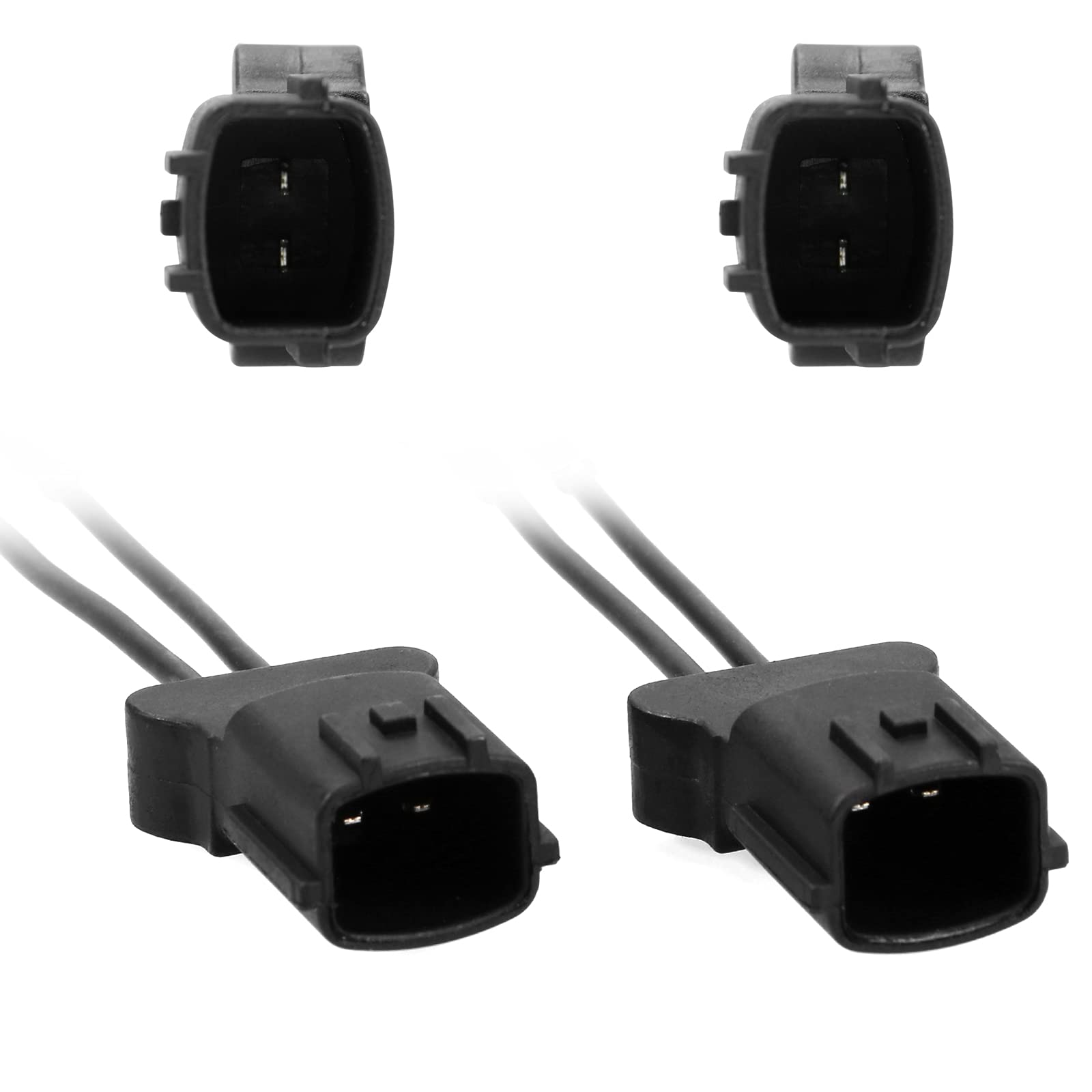 Seineca 2Pcs Car Horn Special Plug Compatible With Hyundai Horn Adapter Wiring Harness Cable Car Horn Converter Wiring.
