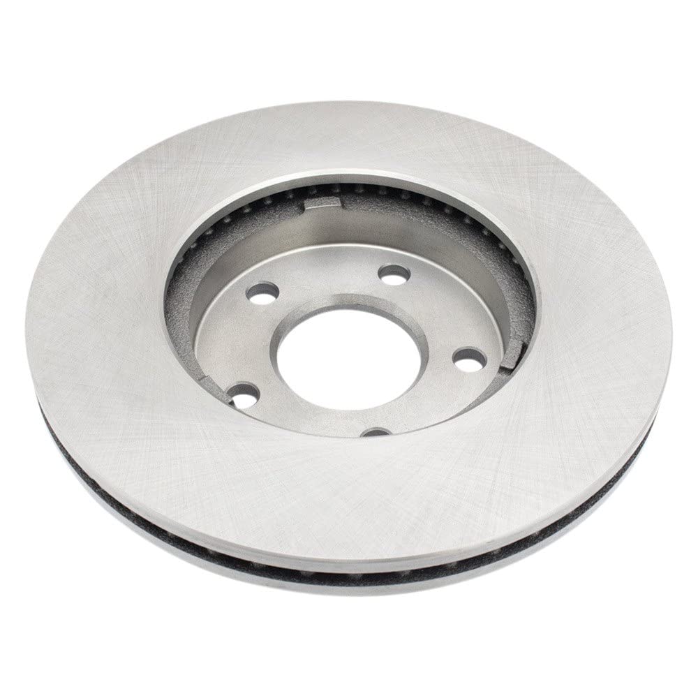 Trq Front Brake Rotors Set Vented Compatible With 2007-2010 Chevrolet Cobalt 2007-2009 Pontiac G5