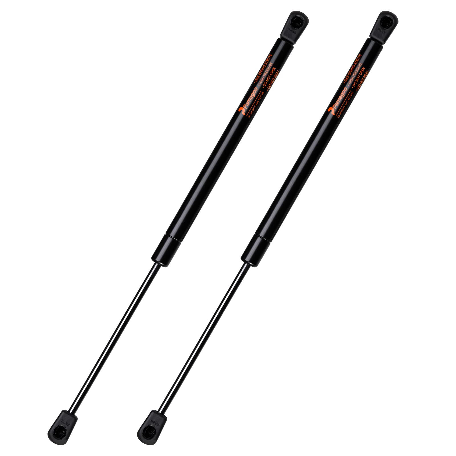 Pamagoo 12579 Sx200P15 20 Inch Gas Strut 15 Lbs Per Shock, 20'' Gas Spring Prop Lift For Rv Door Motorhome Door Camper Door Supp