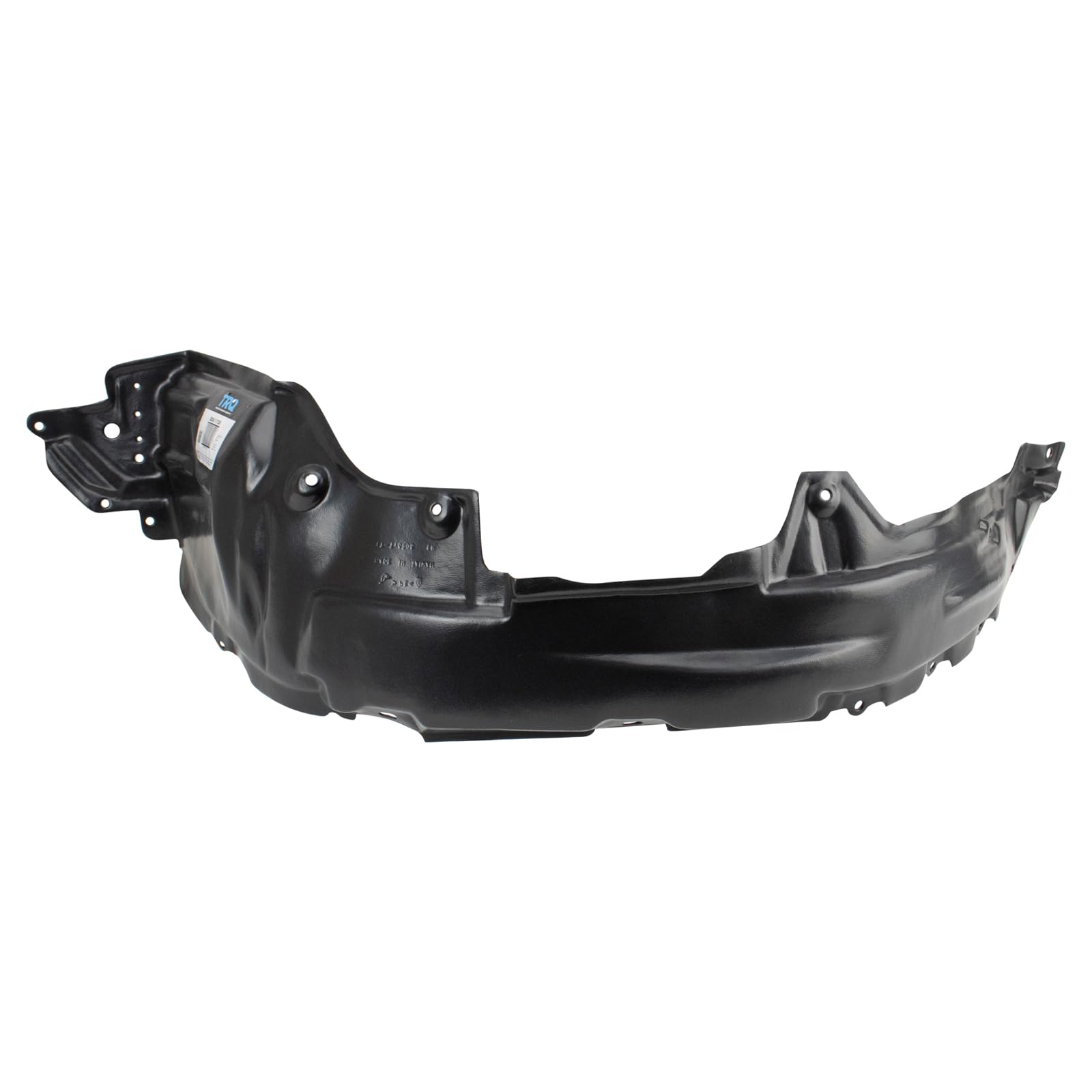 Trq Front Inner Fender Liner Set Compatible With 2009-2012 Toyota Rav4 To1248144 To1249144