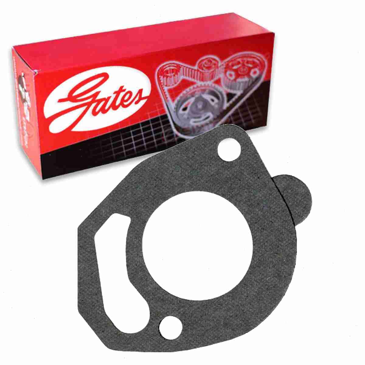 Gates Coolant Thermostat Housing Gasket compatible with Jeep TJ 2.5L 4.0L L4 L6 1997-2006