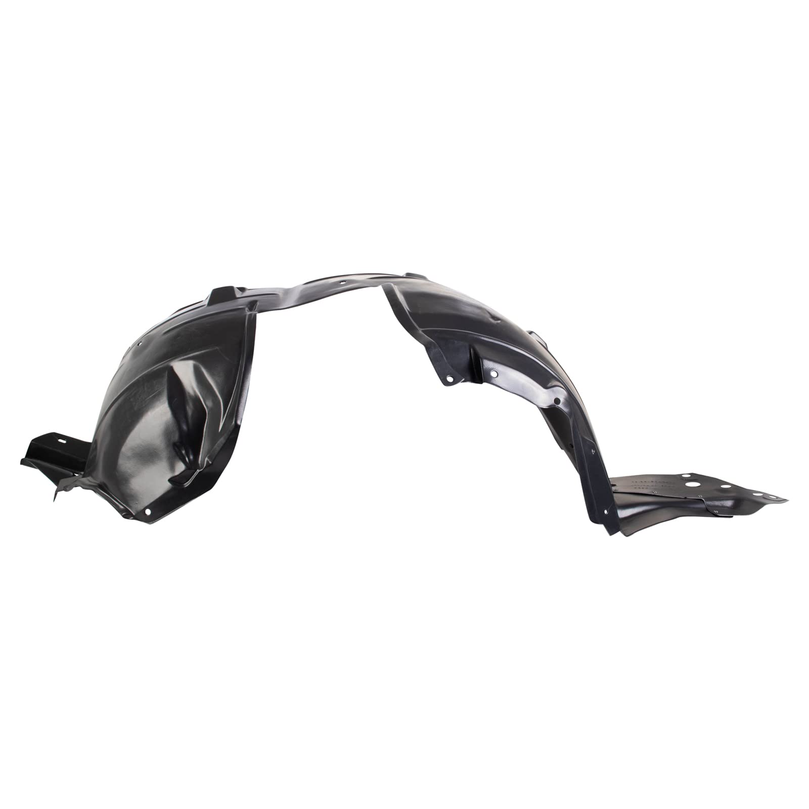 Trq Front Inner Fender Liner Set Compatible With 2010-2012 Nissan Sentra Ni1248132 Ni1249132