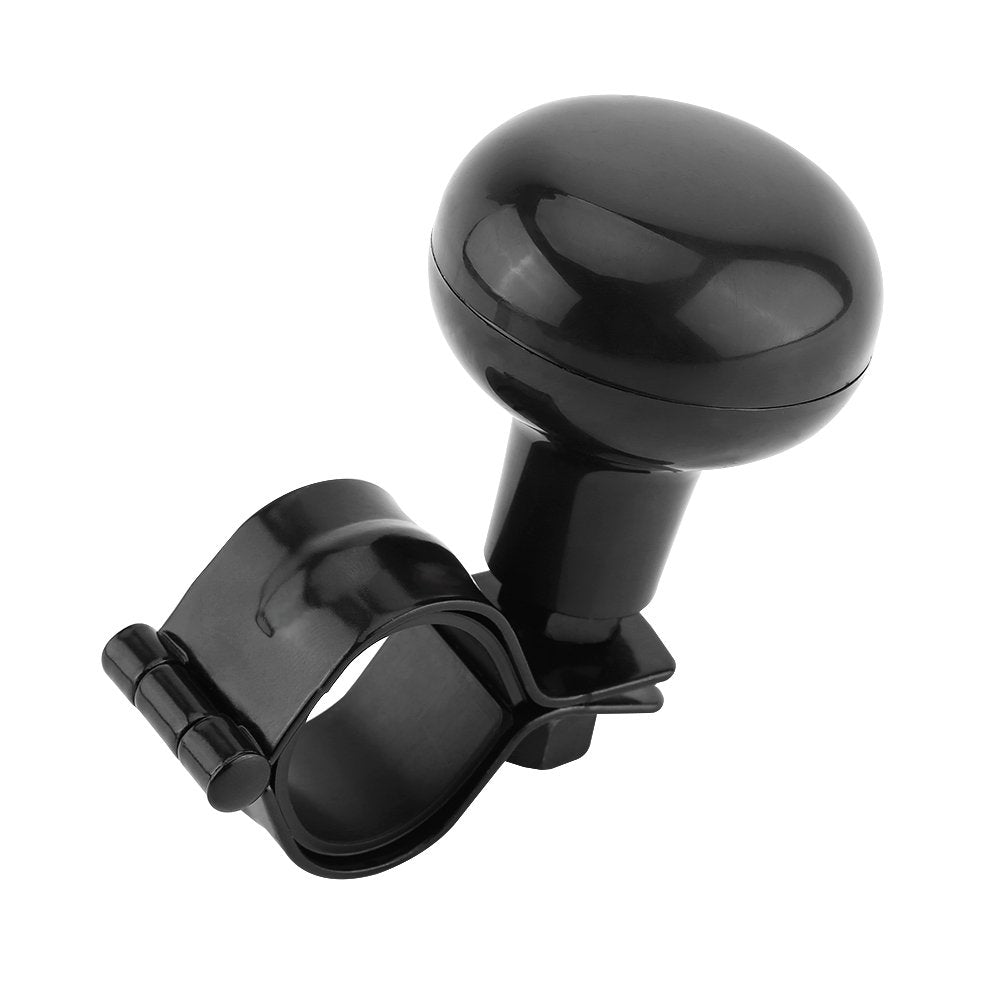 Universal Steering Wheel Knob Steering Wheel Ball Car Steering Knob Black Steering Handle Ball For Car Truck Lorry Tractor