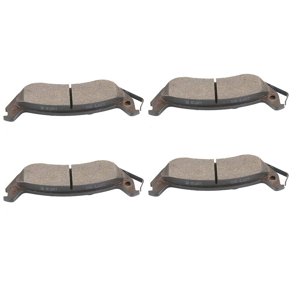 Cciyu D932 Ceramic Rear Brake Pad Set Fit For Ford Crown Victoria,Ranger,03-11 For Lincoln Town Car,10 For Mazda B2300,03-11 For