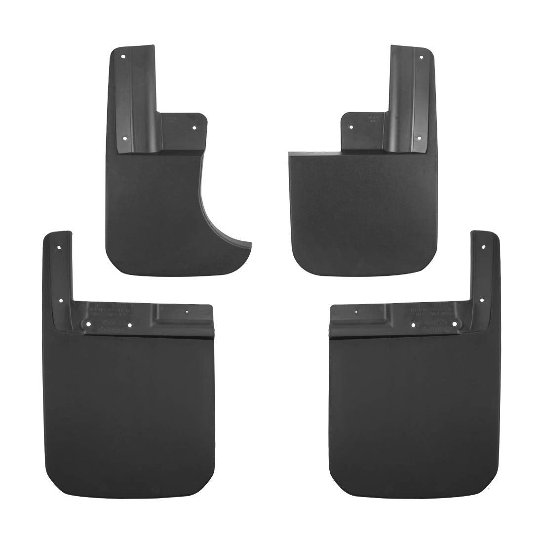 Tecoom Mud Flaps Splash Guards Compatible With Jeep Gladiator 2020-2023 2024 Heavy Duty Mud Guards Front And Rear Black Set Of 4