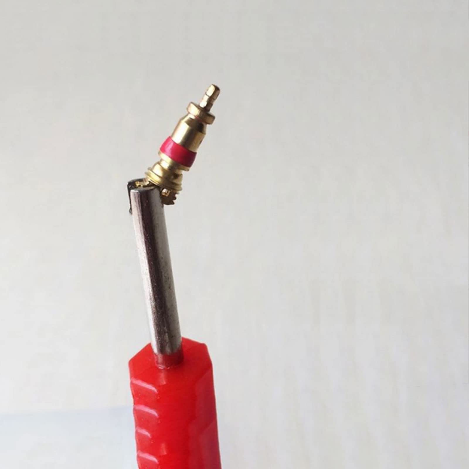Kurami 150Pcs Copper Tyre Tire Valve Stem Core Part Replacement For Car Truck Motorcycle Bike