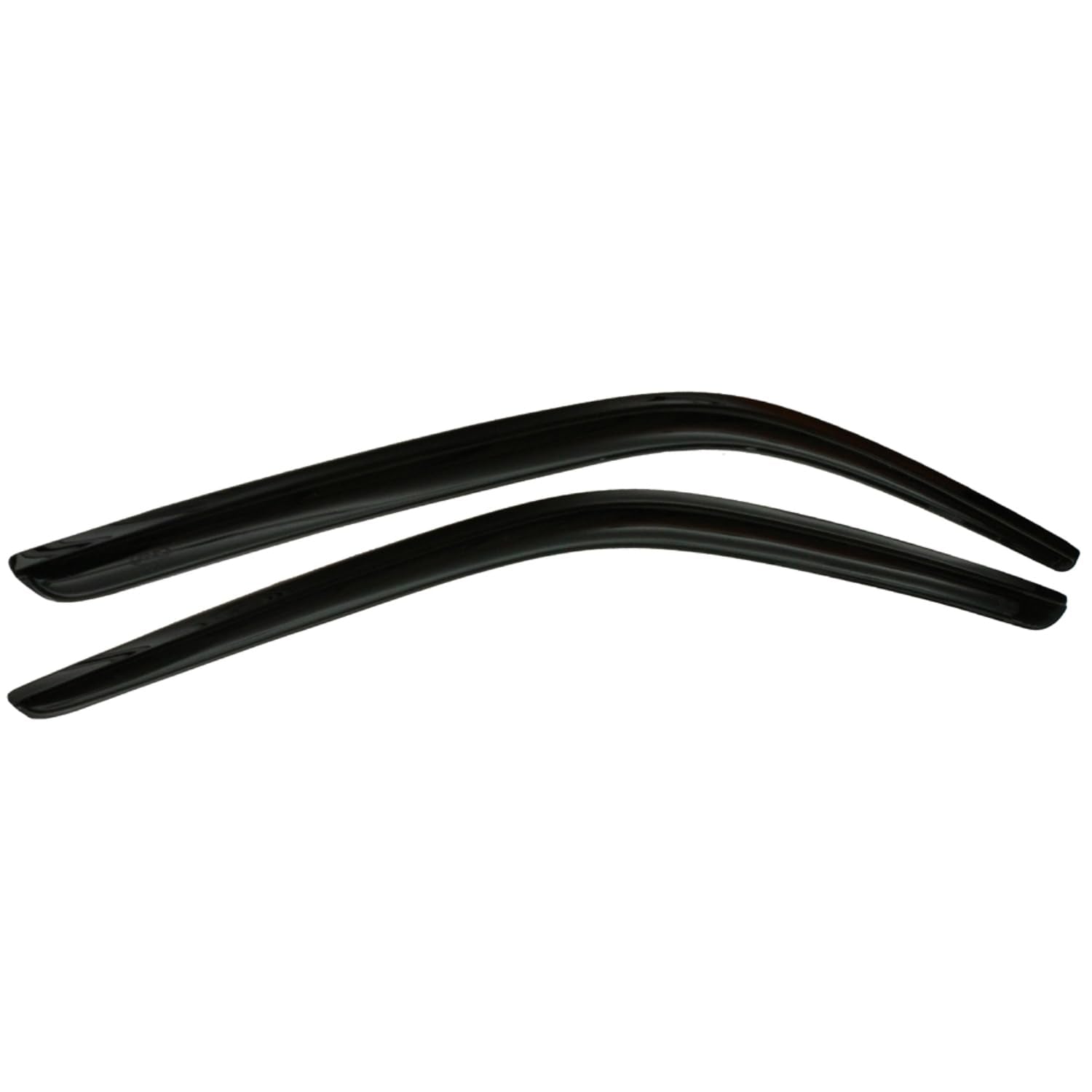 Auto Ventshade [Avs] Outside Mount Ventvisor / Window Deflectors | Fits 2005 - 2015 Toyota Tacoma Standard Cab, 2 Pcs. | Smoke - 92153