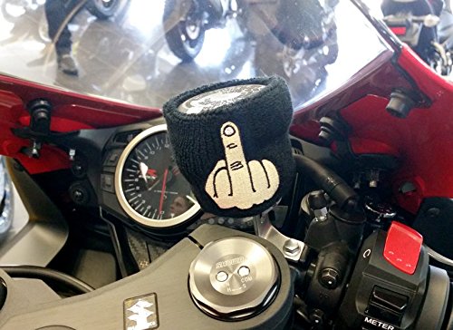 Brake Fluid Reservoir Cover Sock For Motorcycles, Sporbikes And Gifts By Moto Loot (Finger)