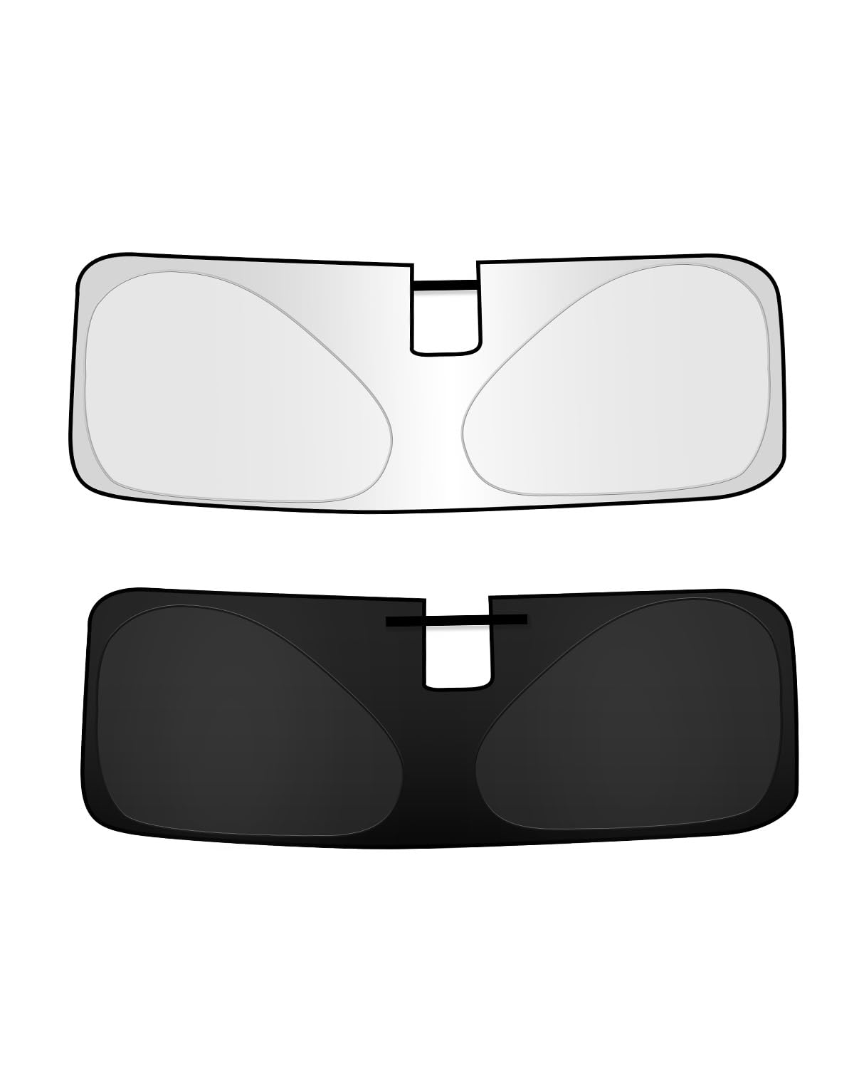 Front Windshield Sun Shade for Ford Bronco 2021-2025,Upgraded Nano Materials Window Sunshade Sun Visor Protector for Ford Bronco