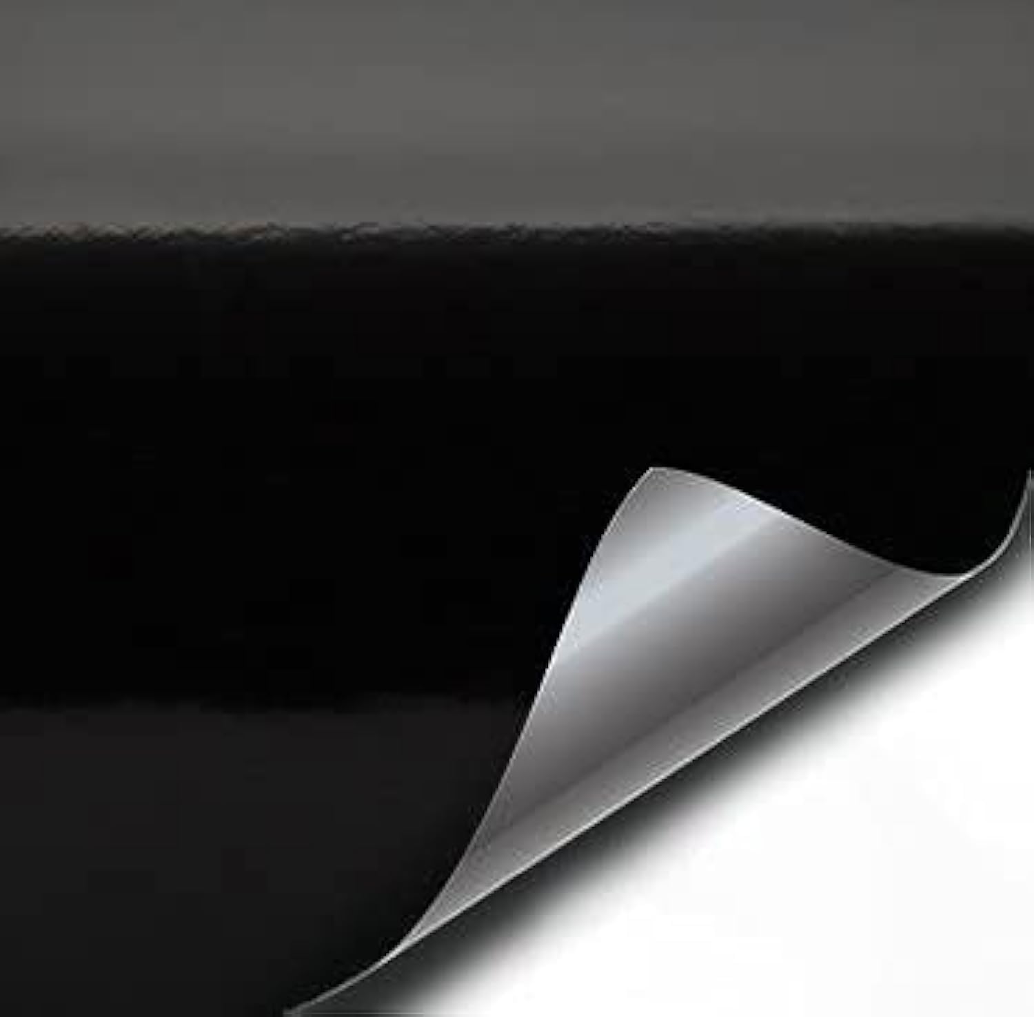 Vvivid Gloss Black Vinyl Wrap Adhesive Film Air Release Decal Sheet (24 Inch X 60 Inch)