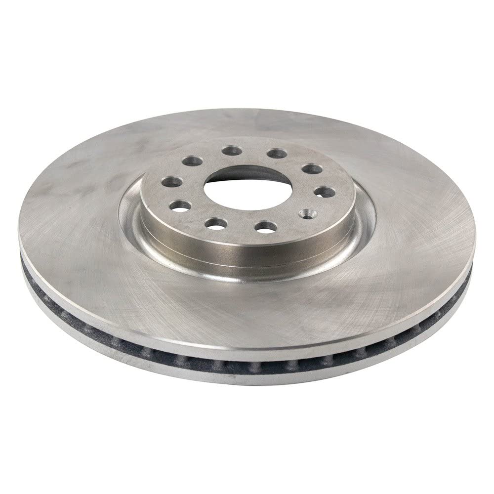 Trq Front Brake Rotors Set Vented Compatible With 2018-2022 Volkswagen Atlas 2020-2022 Atlas Cross Sport