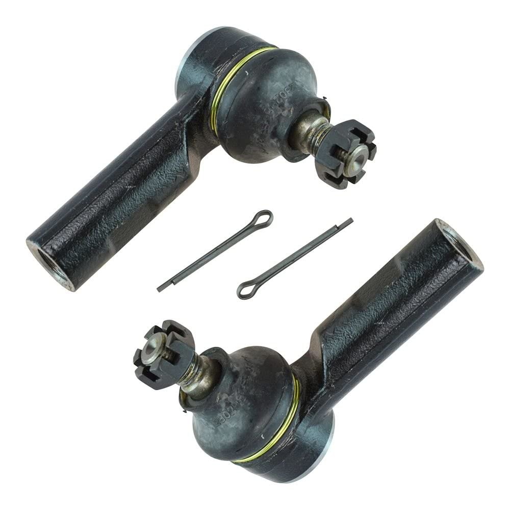 TRQ Front Outer Tie Rod Set Compatible with 2006-2013 Suzuki Grand Vitara 2007-2013 SX4