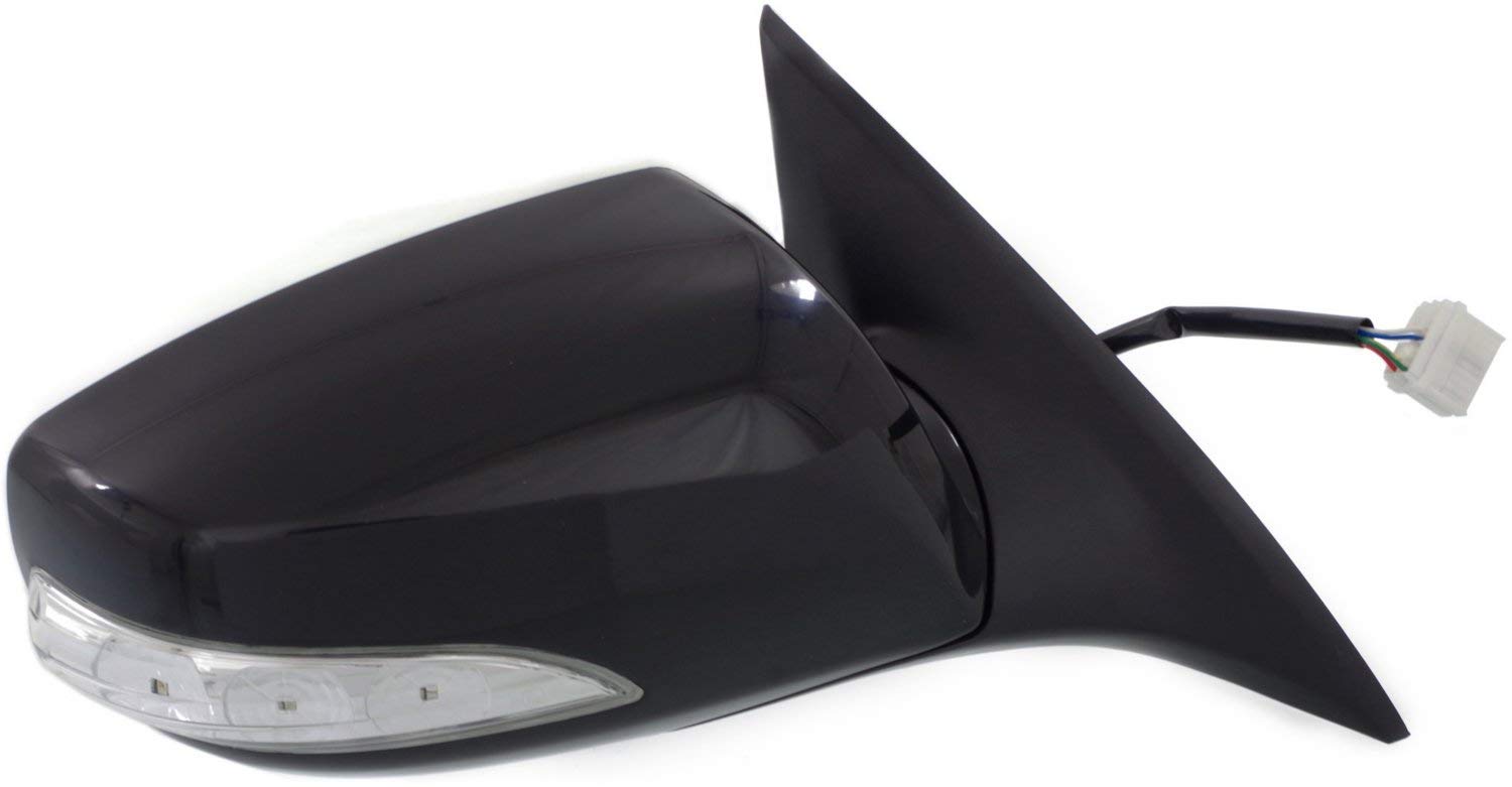 Kool Vue Driver Side Power Non-Heated Mirror for Hyundai Genesis Coupe 2010-2016 With Signal Light Paintable