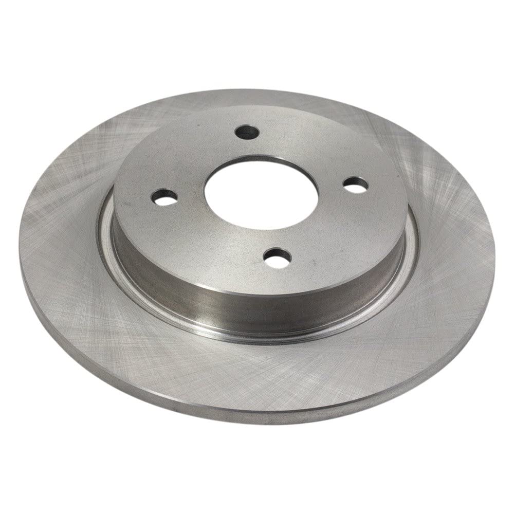 Trq Rear Brake Rotors Set Solid Compatible With 2018-2022 Ford Ecosport