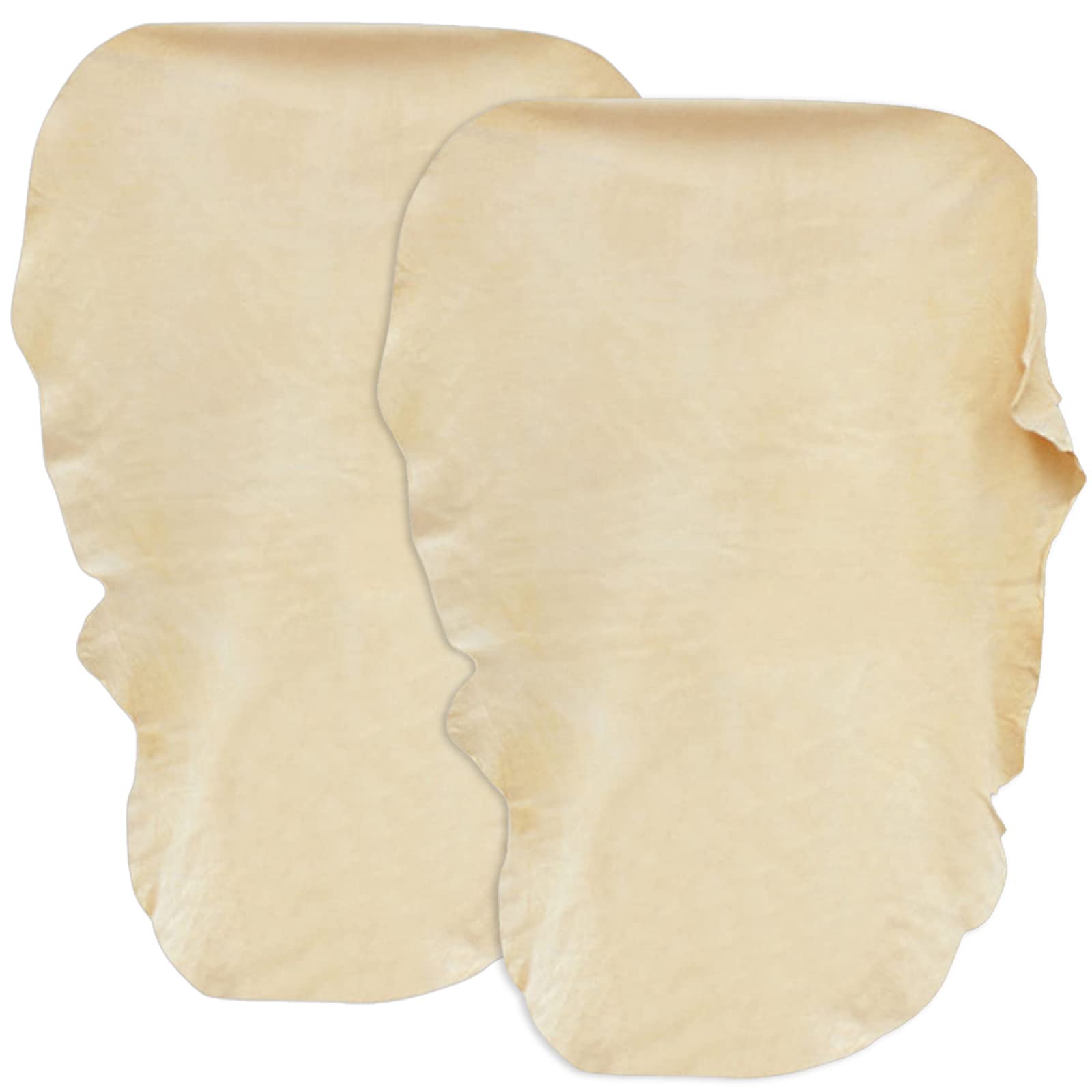 Chamois Cloth for Car 2 Pack Shammy Towel 24 ' ' x 16 ' ' (2.58 sq ft Each) Super Absorbent Drying Towel Real Leather Lint Free 