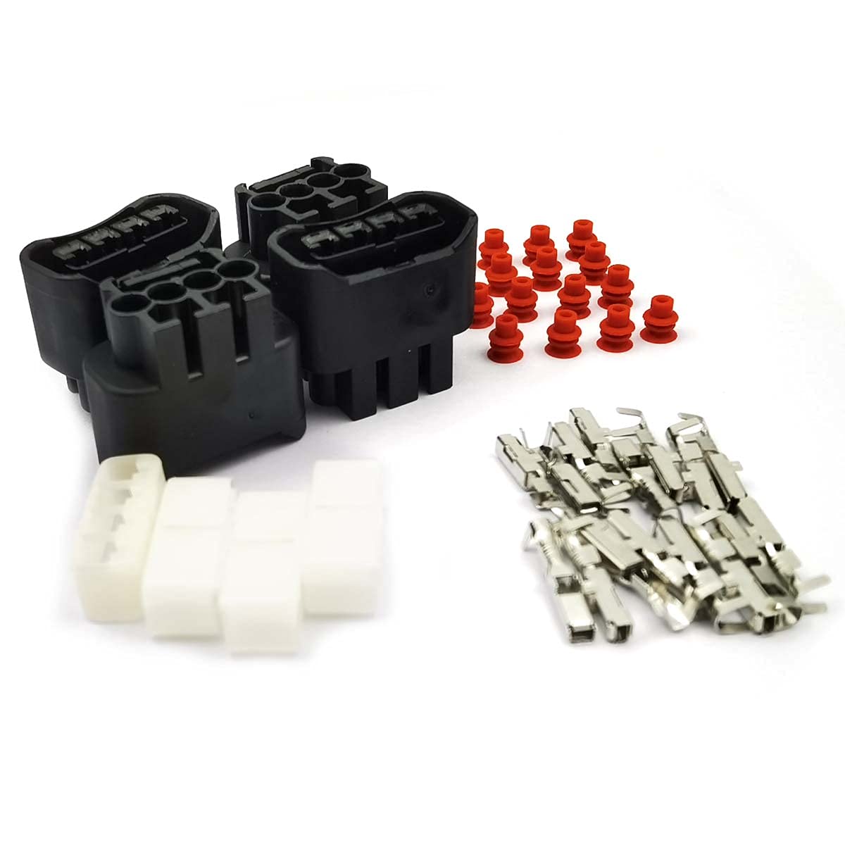 Devmo 4Pcs Ignition Coil Plug Connector Compatible With 2000-2010 Toyota Lexus Camry 90980-11885