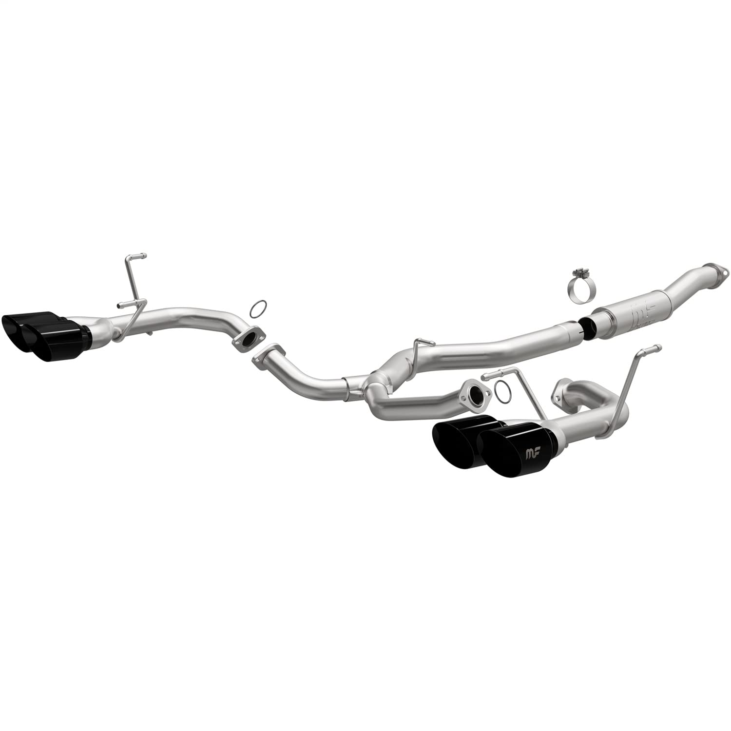 Magnaflow Performance Exhaust System 19608: Cat-Back, Competition Series, For 2022-2024 Subaru Wrx 2.4L, Quad Split Rear Exit Style