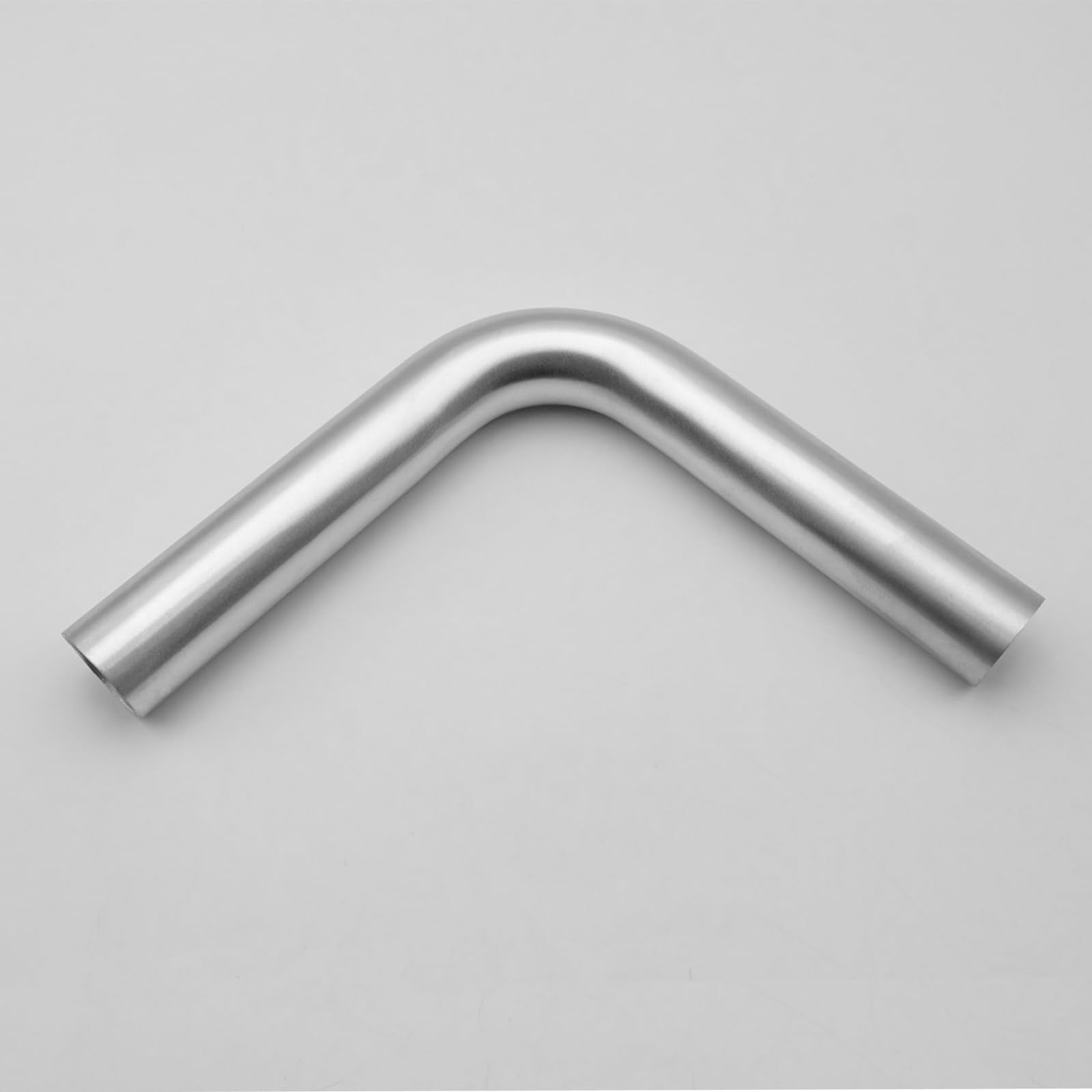 Ac Performance 1.5'' (38Mm) Od 90 Degree Aluminum Elbow Intercooler Pipe Air Intake Tube, 1.2D Radius, Brushed Finish