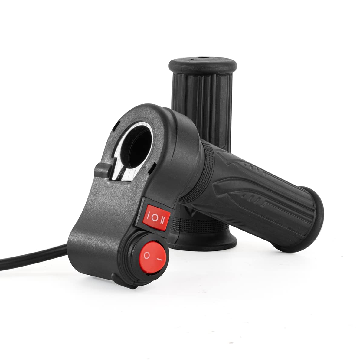 Universal Electric Throttle Three Speed Throttle With Reverse Electric Scooter Twist Throttle Full Handlebar Grip With Forward And Reverse Accelerator For Electric Scooter Electric Motorcycle 12-96V