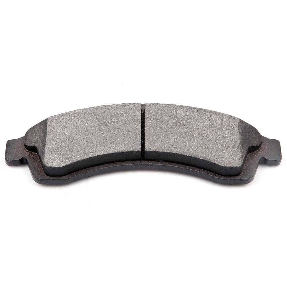 Eccpp D882-7759 D883-7760 Front Semi Metallic & Rear Ceramic Disc Brake Pad Set Fit For Buick Rainier 2004-2005,For Chevrolet Ss